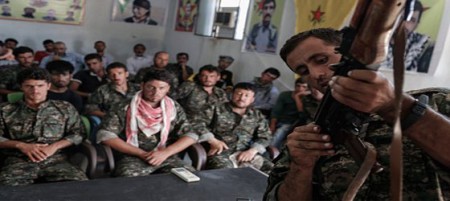 YPG'den Ezidilere Silahlanma Eğitimi!